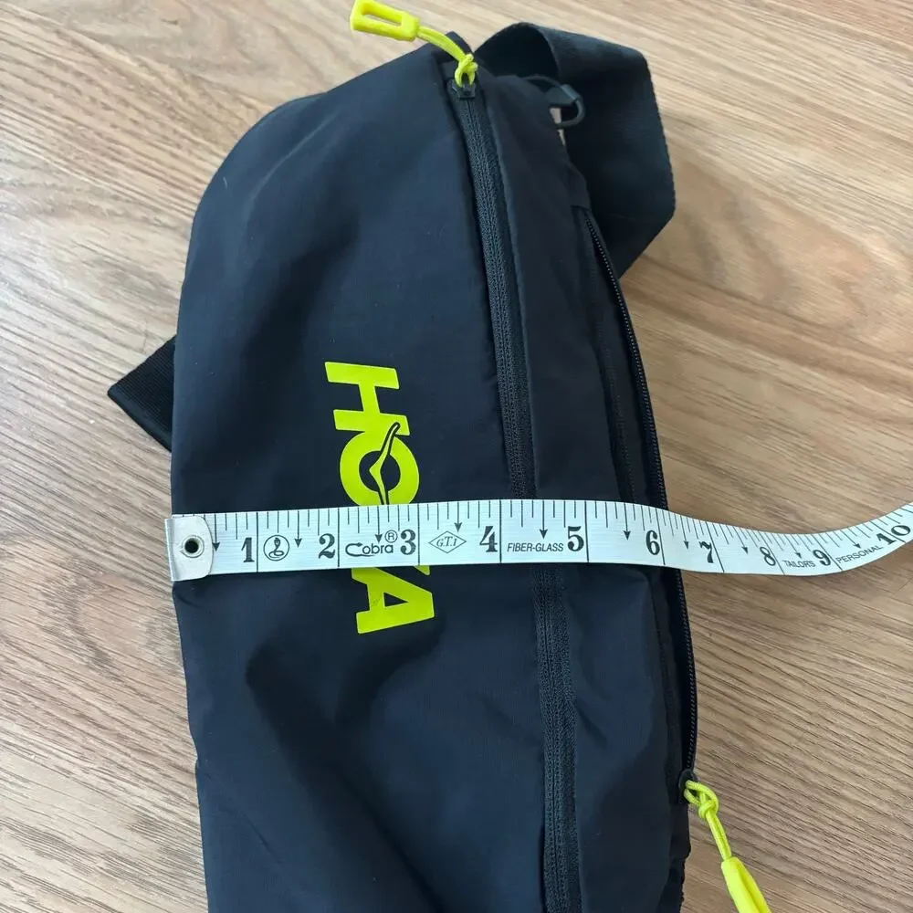 NWT Hoka Hip Pack 2.5L Black Hiking Belt Bag Fanny Bag Running